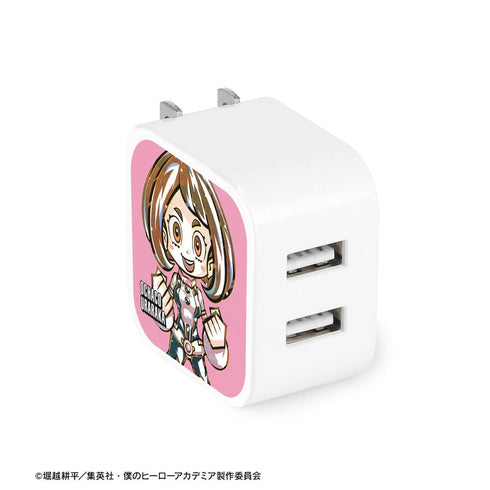 『僕のヒーローアカデミア』麗日お茶子 デフォルメAni-Art 2ポートUSBアダプター【202508再販】